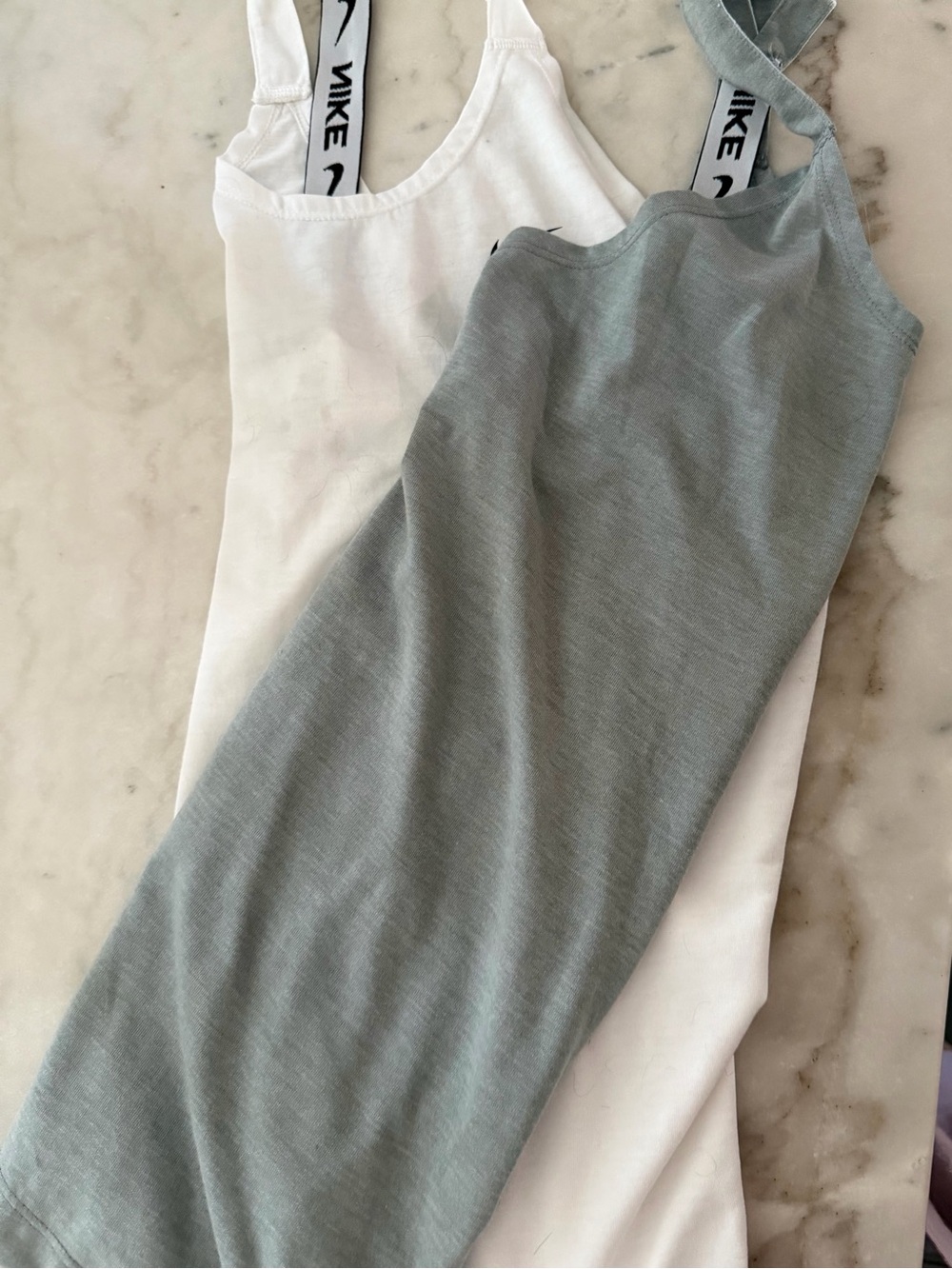 Nike Women’s training  Set - White and Light Gray in size M